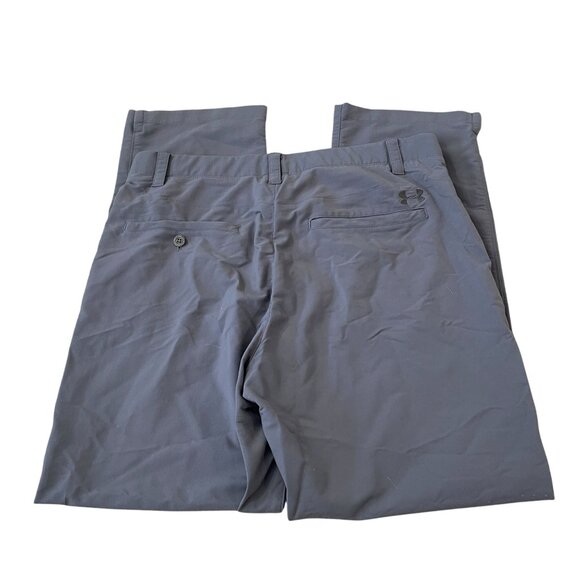 Under Armour Hybrid Pants Men's Size 32x30 Gray Loose Fit Golf Casual - Picture 4 of 5